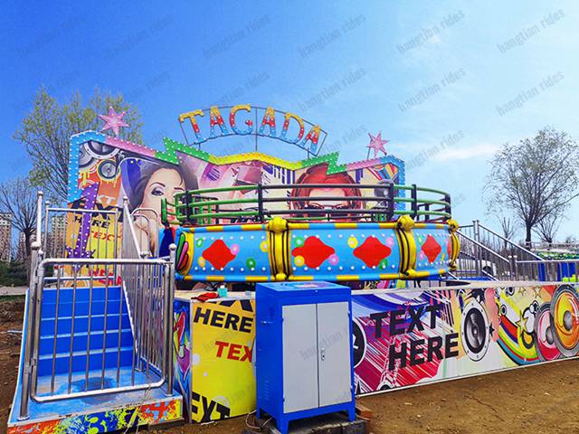 Large Capacity Disco Bowl Amusement Equipment with PLC Intelligent Control