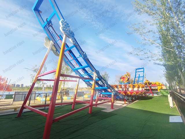 Galaxy Spinner: High-Speed Rotating UFO Ride with CE Certification (Up to 22 Passengers)