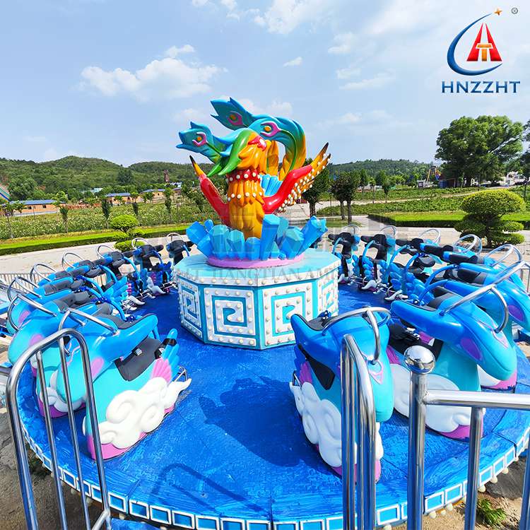amusement park rotating ride