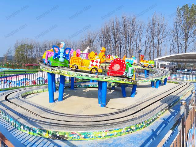 Fairground Attractions Fun Fair Amusement Park Equipment Attraction Roller Coaster Mini Shuttle Rides Track Train