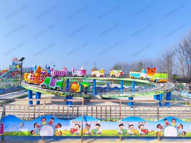 mini roller coaster ride