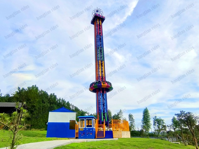 carnival ride drop tower