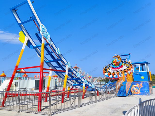Fantastic carnival ride amusement park rotating ride flying saucer ufo rides for sale