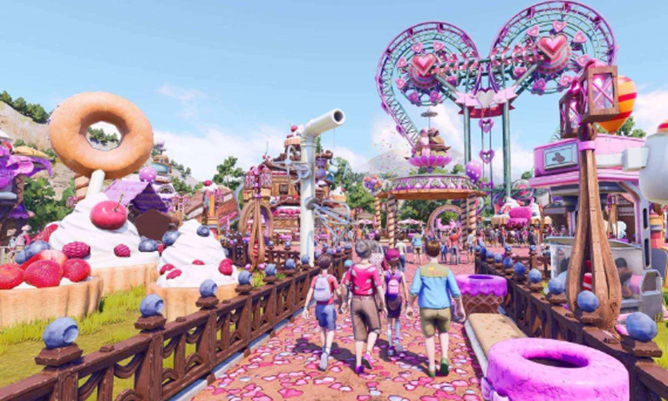 amusement park kiddie rides