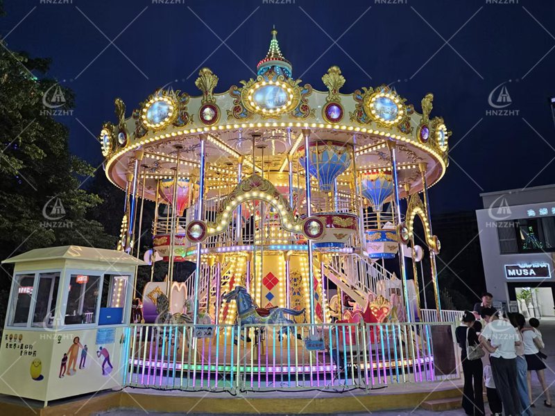 Double Decker Carousel Rides