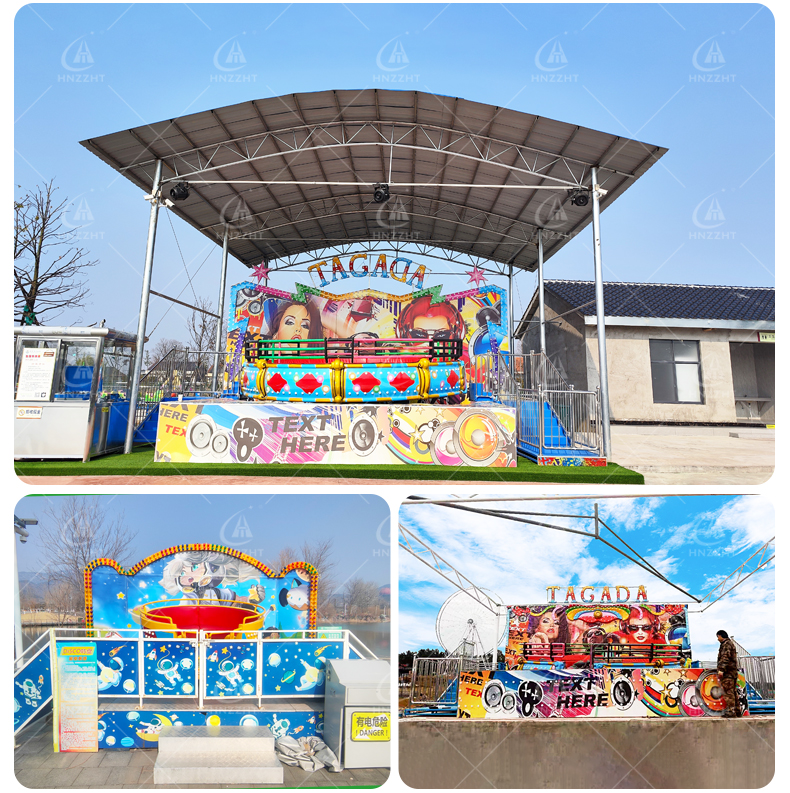 Maintenance inspection of a tagada disco ride drive system