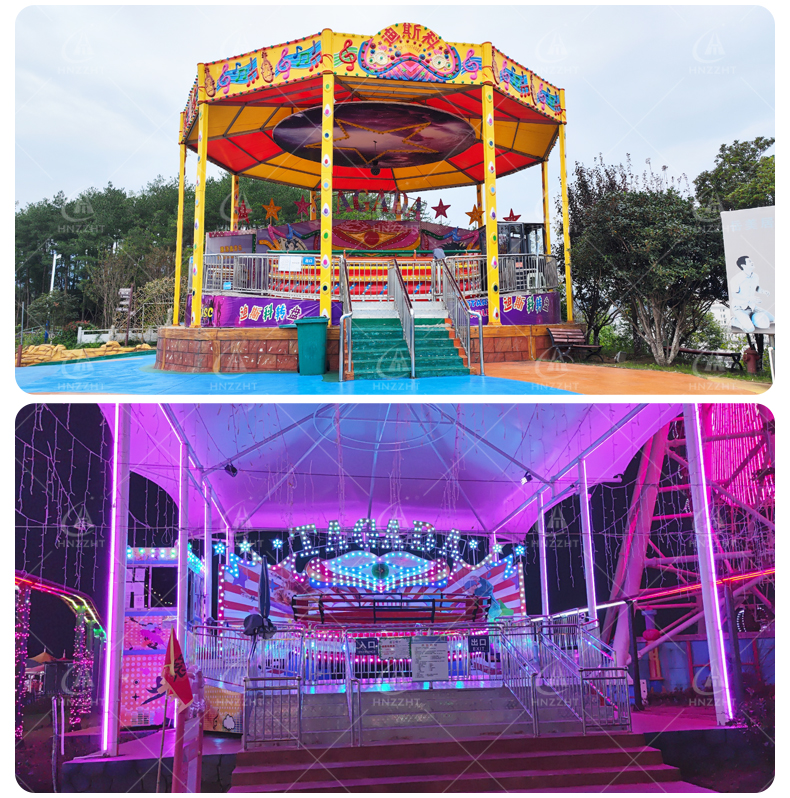 Annual safety inspection of a disco tagada ride