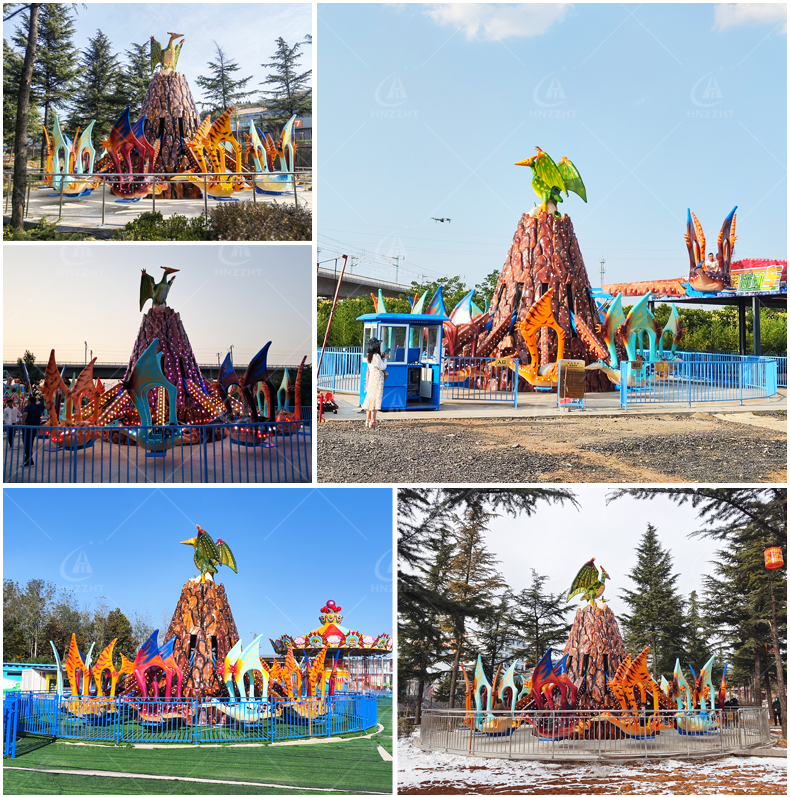 dinosaur amusement ride