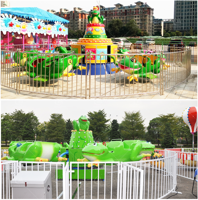 Control cabinet and hydraulic unit of a bounce ride