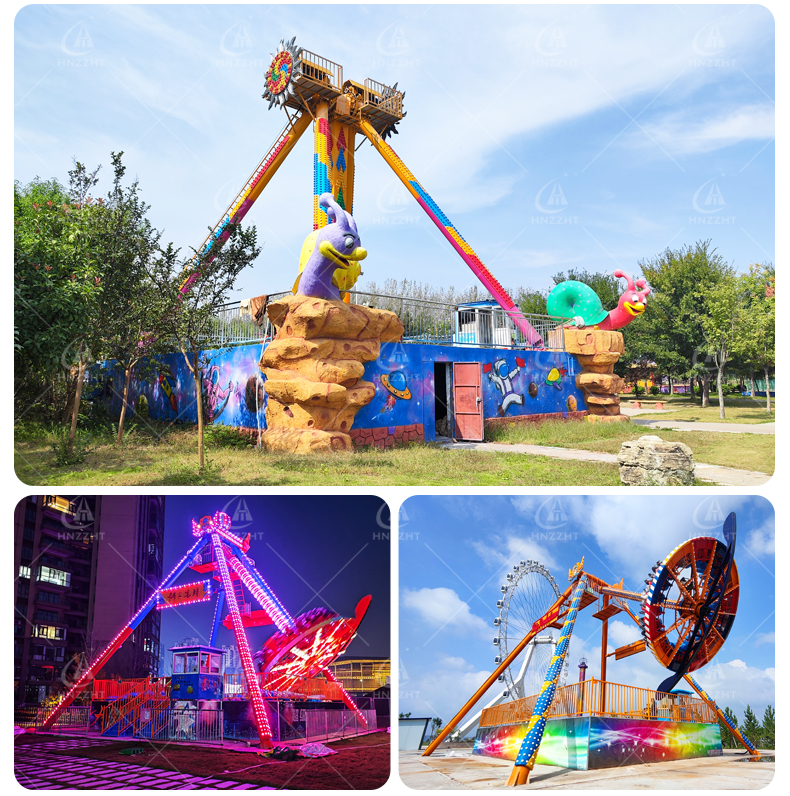 Pendulum ride arm stopped mid cycle during an operating fault